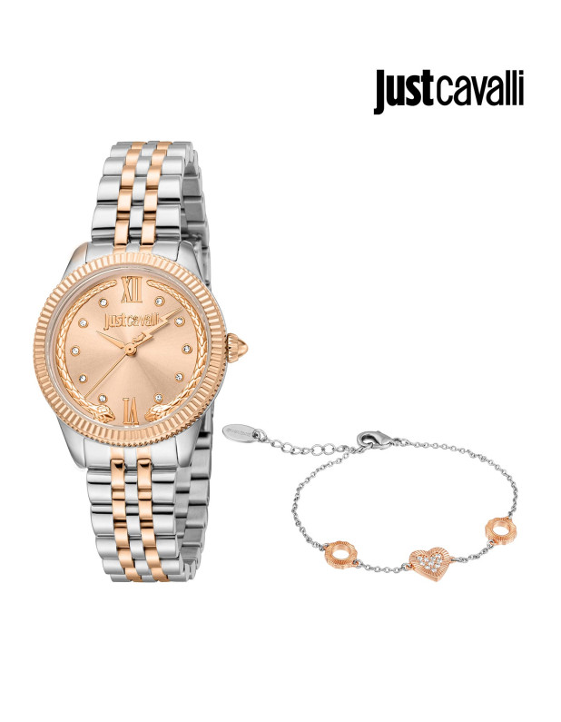 Just Cavalli Ladies Watch with Bracelet